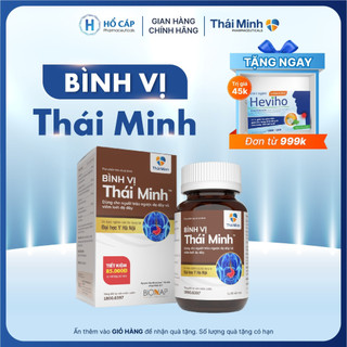 Viên Uống Bình Vị Thái Minh - Dùng Cho Người Trào Ngược & Viêm Loét Dạ Dày