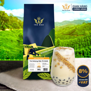 Trà Oolong Mộc Tê WAO 40 túi lọc x 25gr pha trà sữa hương mộc tê nhẹ nhàng