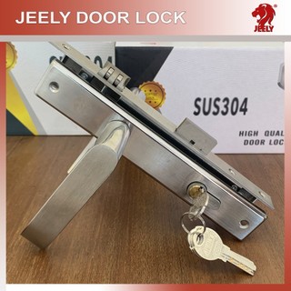 Khóa tay gạt jeely inox sus304 - khóa cửa inox hệ 700 304f-3f
