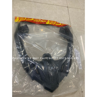 Ốp tay xách sau xe ab air blade đời 2020-2023, tay dắt, ốp cảng sau ab carbon đen đẹp