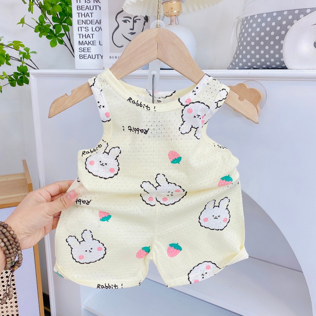 Set 3 bộ ba lỗ vải thông hơi xuất Nhật - dư hãng sơ sinh cho bé trai, bé gái