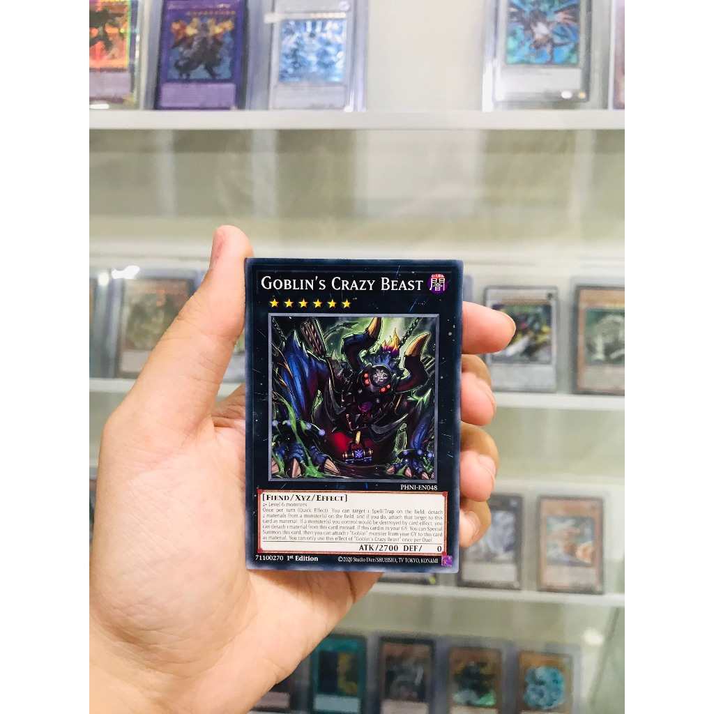 Thẻ Bài Yugioh Mã PHNI-EN048 - Goblin's Crazy Beast - Common - 1st Edition