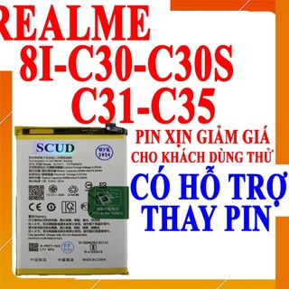 Pin Scud cho Realme 8i/C30/C30S/C31/C35 BLP877 5000mAH
