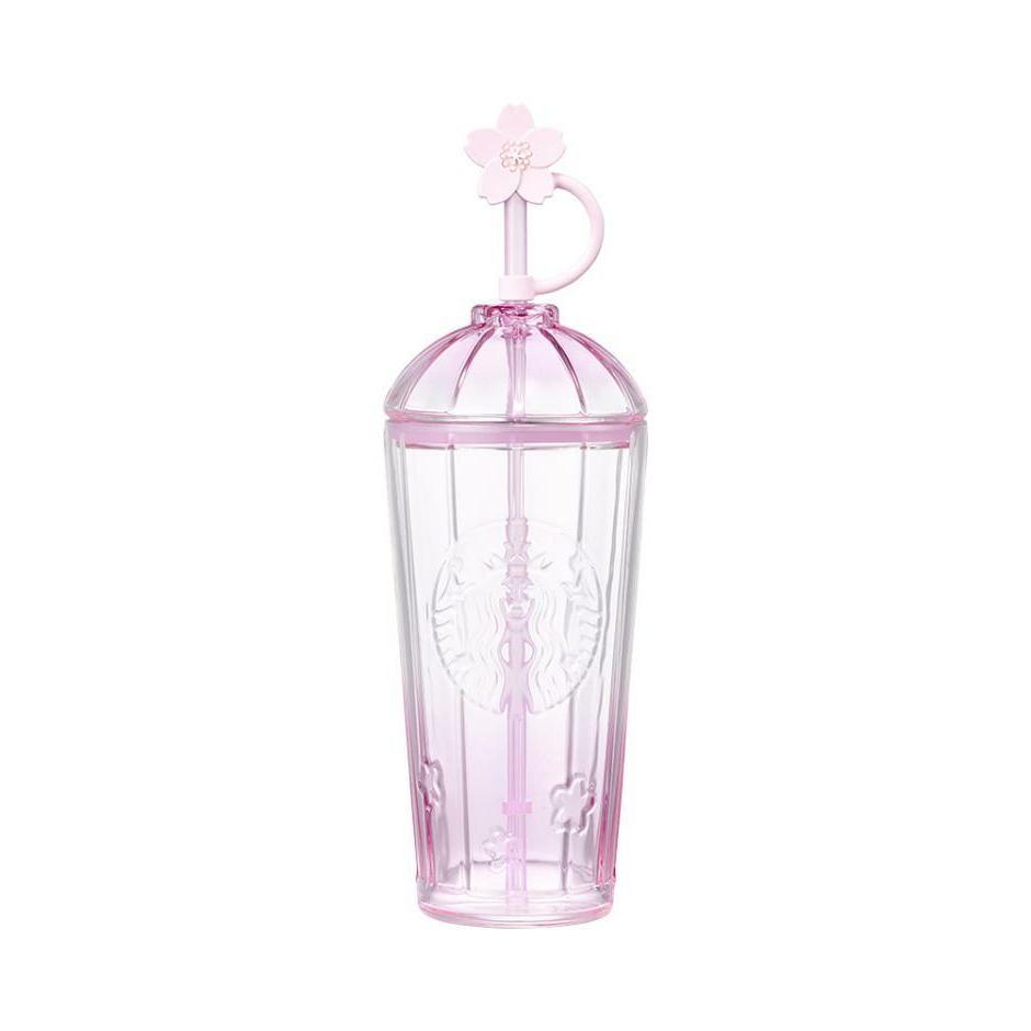 STARBUCKS Blossom Secret Garden Glass ColdCup 500ml