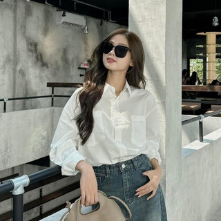 Áo sơ mi nữ cổ đức dài tay - Retrostyle - Somi2tui106_P3K5