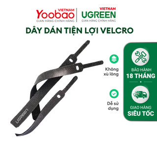 Dây dán velcro tiên lợi ugreen lp146 | tiện dụng đa năng | chống rối cáp | 50370