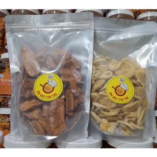 500g chuối mè, 500g chuối sấy a