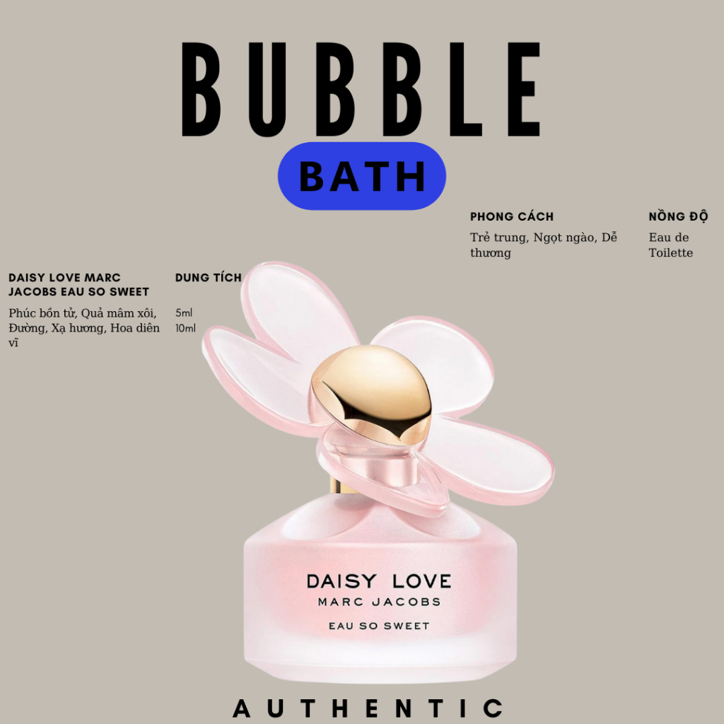 Nước Hoa Daisy Love Marc Jacobs Eau So Sweet