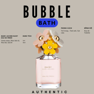 Nước hoa marc jacobs daisy eau so fresh 5ml/10ml