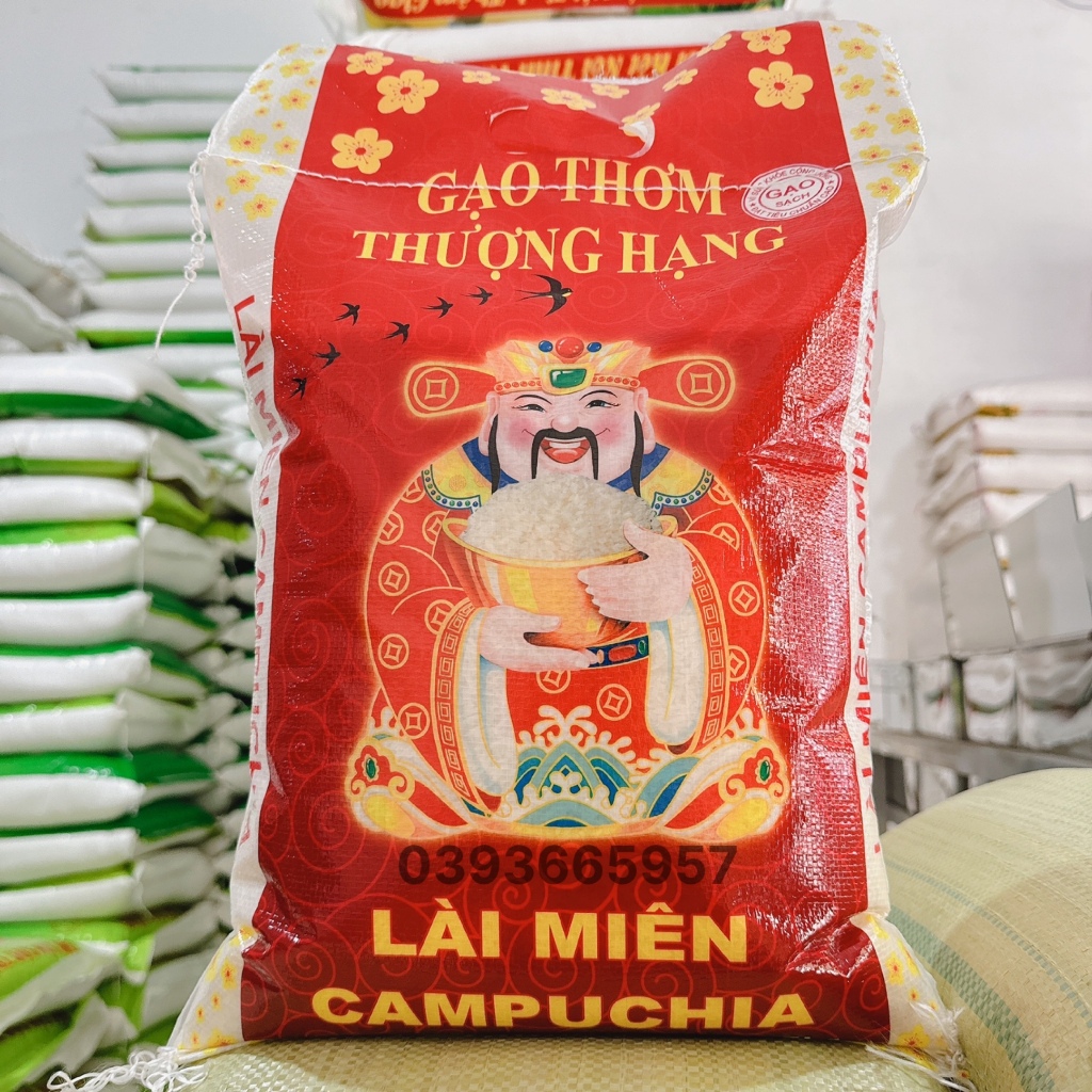 5kg Lài Miên CPC Nội Địa Gạo Dẻo Mền Dai Cơm Trắng cơm