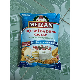 Bột mì đa dụng Meizan gói 0.5kg , 1kg mềm mịn.