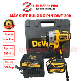 Máy siết bulong bắt vít không chổi than DWT 20V động cơ mạnh mẽ bắn vít cực khỏe bảo hành 12 tháng
