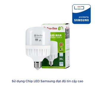 Bóng Đèn LED Trụ 30W Rạng Đông - SAMSUNG ChipLED