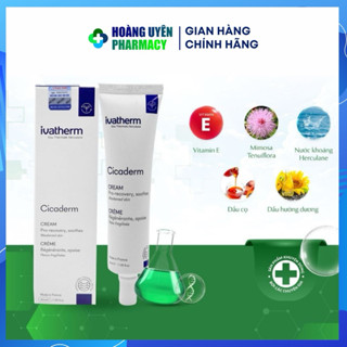 [Voucher Live] IVATHERM CICADERM CREAM 40ml/ Kem Ivawhite Whitening Cream – Ivatherm 50ml