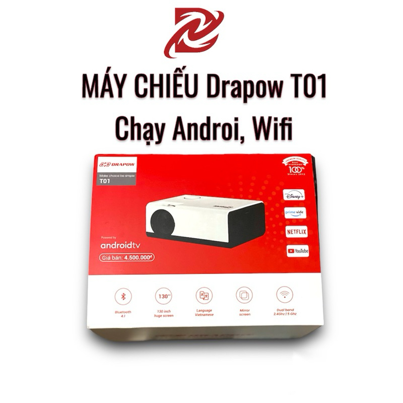 Máy chiếu Mini Gia Đình Drapow T01