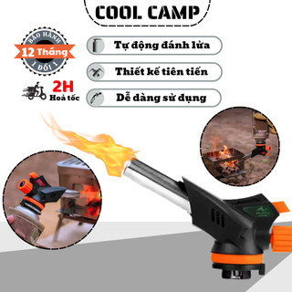 Đầu Khò Gas Cao Cấp Đánh Lửa Cầm Tay Du Lịch, Khò Gas Chất Liệu Bằng Thép Không Rỉ Dùng Ngoài Trời