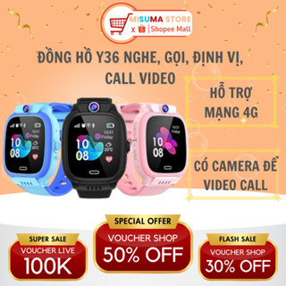 (GỌI VIDEO) Đồng Hồ Định vị Trẻ Em MISUMA (bản 2025), Nghe Gọi Video 4G, Định Vị, chống nước IP67