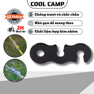 Khóa Căng Dây Dựng Lều Camping Bằng Hợp Kim Nhôm Chất Lượng, Khóa Hỗ Trợ Căng Lều Chắc Chắn Cao Cấp.