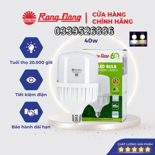 Bóng trụ LED 40W Rạng Đông, Samsung LED Chip