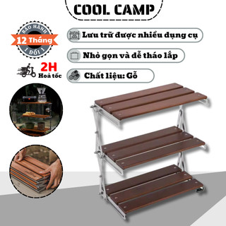Kệ Gỗ Decor Trang Trí Gấp Gọn Dễ Tháo Lắp, Kệ Đồ Chắc Chắn Tiện Dụng Dùng Cho Văn Phòng, Dã Ngoại