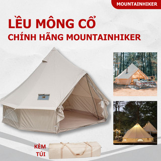 Lều cắm trại mông cổ cao cấp rộng rãi cho 4-8 người, lều dã ngoại, du lịch size lớn chống nước, tia uv vt