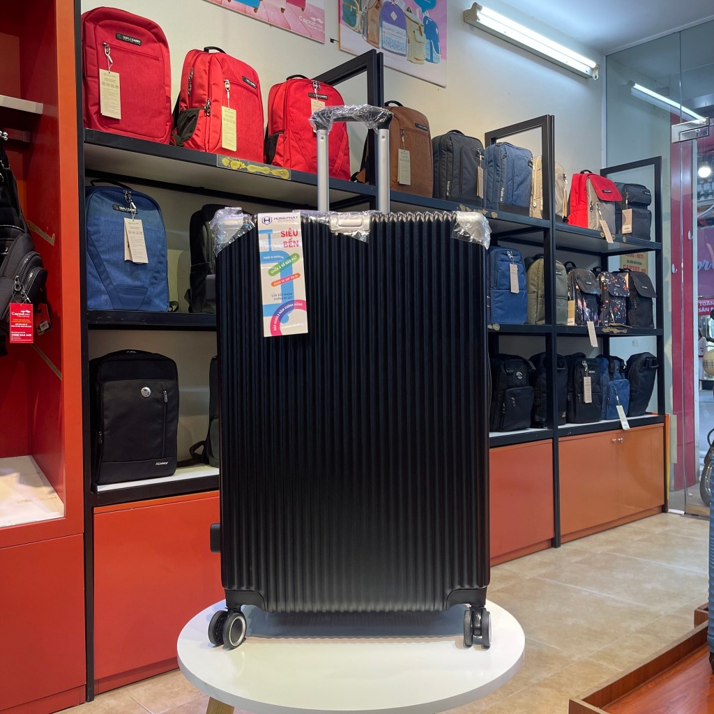 Vali kéo hùng phát 218  NHỰA DẺO PP THỜI TRANG - CHỐNG RẠCH TRỘM - CHỐNG TRẦY XƯỚC KHOÁ ÂM TSA SIZE 20 & SIZE24 & SIZE28