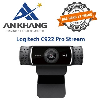 Webcam logitech c922 - hàng chính hãng