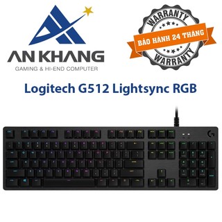 Bàn phím gaming logitech g512 - hàng chĩnh hãng