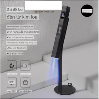 máy hơ đèn pin mini có đế nam châm