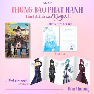 Sách - Hành Trình Của Elaina Tập 14 - Light Novel