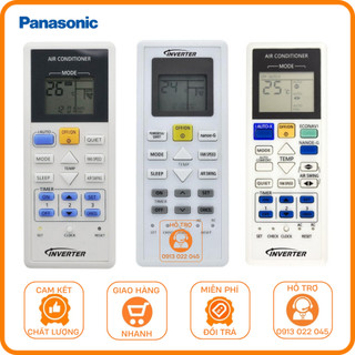 Điều khiển điều hòa Panasonic loại to bản Inverter.