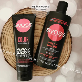 Dầu gội - xả SYOSS Đức cao cấp MẪU MỚI - Nguồn hàng Đức