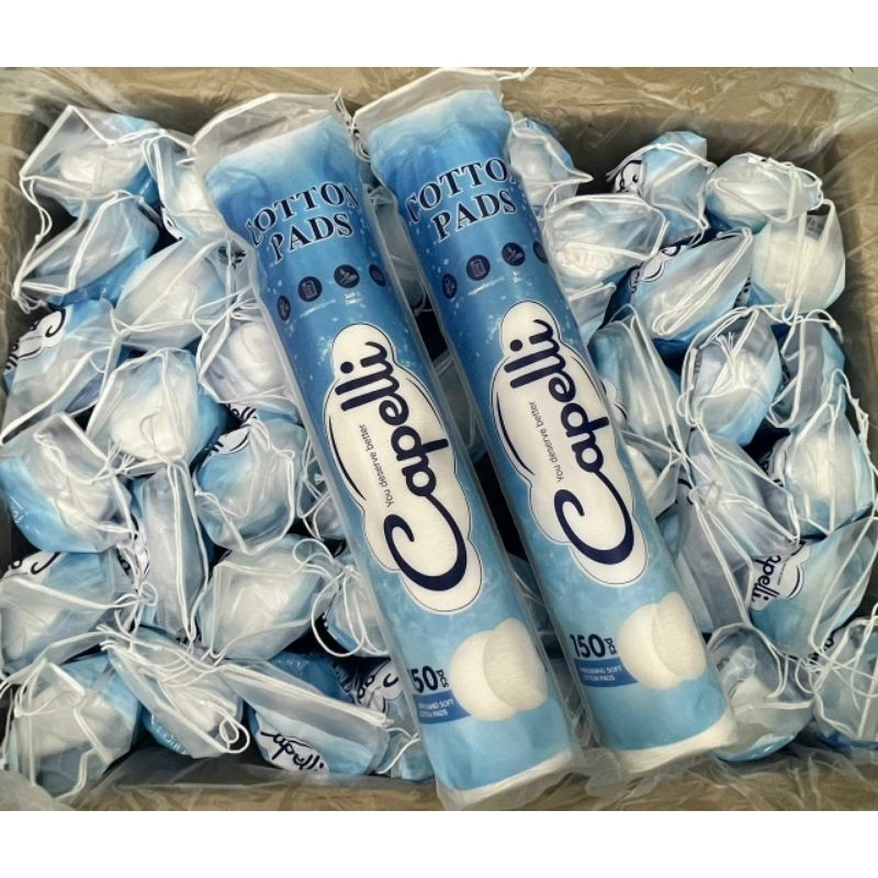 Bông tẩy trang cao cấp Capelli (150 miếng)