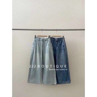 Quần jean suông lửng ngắn acme 5 30095