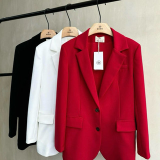 Áo blazer trơn BASIC MAIZE BLAZER (BT00467)