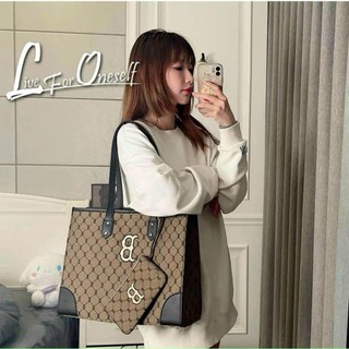 [TAG SIGNATURE] M.L.B Diamond Tote Bag