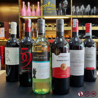  Combo Hành Trình vang combo 6 chai vang nhập khẩu Pháp Ý Tây Ban Nha Chile Úc giá siêu hấp dẫn - Wine Wander 