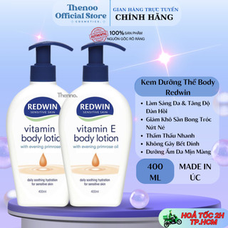 Sữa Dưỡng Thể Redwin Vitamin E Sensitive Skin Body Lotion With Vitamin E 400ml - Úc