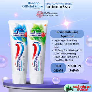 Kem đánh răng aquafresh làm trắng ngừa sâu răng 140g - hàng nội địa nhật