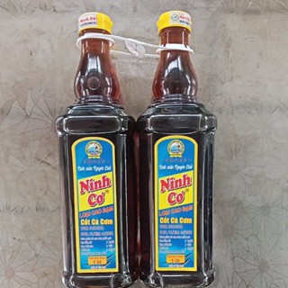 [ 1 chai] Nước mắm chắt truyền thống Ninh Cơ chai 1 lít. Độ đạm >=32mg/l. Không chất bảo quản, Mắm Hải Hậu Nam Định