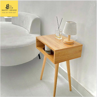 Tap tủ đầu giường 4 màu trắng gỗ hồng đen decor phòng ngủ phong cách Hàn Quốc siêu xinh