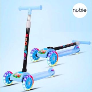Xe Scooter Cho Bé Bánh Có Đèn Phát Sáng , Điều Chỉnh Được Chiều Cao