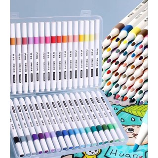 Bộ bút màu acrylic grasp cao cấp 12/18/24/36/48 màu mkb2306 - markers acrylic pen diy