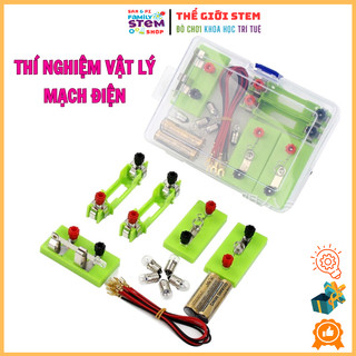 Bộ thí nghiệm mạch điện song song. Đồ chơi giáo dục khoa học sáng tạo STEM cho bé. STEMSANPI