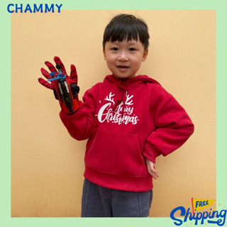 Găng tay Spider man bắn tơ nhện cho bé trai CHAMMY đồ chơi nhập vai người nhện cho bé