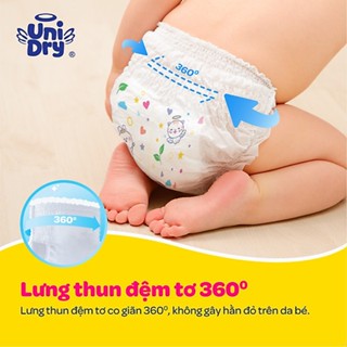 QUÀ TẶNG 2 Miếng tã bỉm QUẦN Unidry KHÔ THOÁNG cho bé đủ size M2 L2 XL2