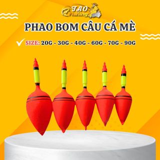 Phao câu cá mè lancer bom mè câu sông chống trôi hiệu quả