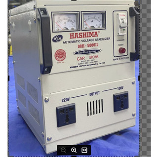 Ổn áp 220v 110v sanshun 1kva 2kva 3 kva 5kva 100kva dãi 90v bảo hành 3 năm