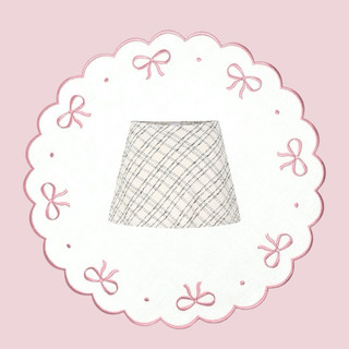 Chân váy miniskirt vải tweed Miyuki có lớp lót quần Mania Cutie
