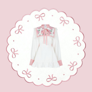 Đầm váy kanayo chất linen phong cách vintage lolita Nhật Bản Ngochancutie (có sẵn) Mania Cutie